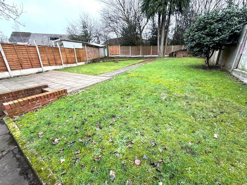 Rear garden