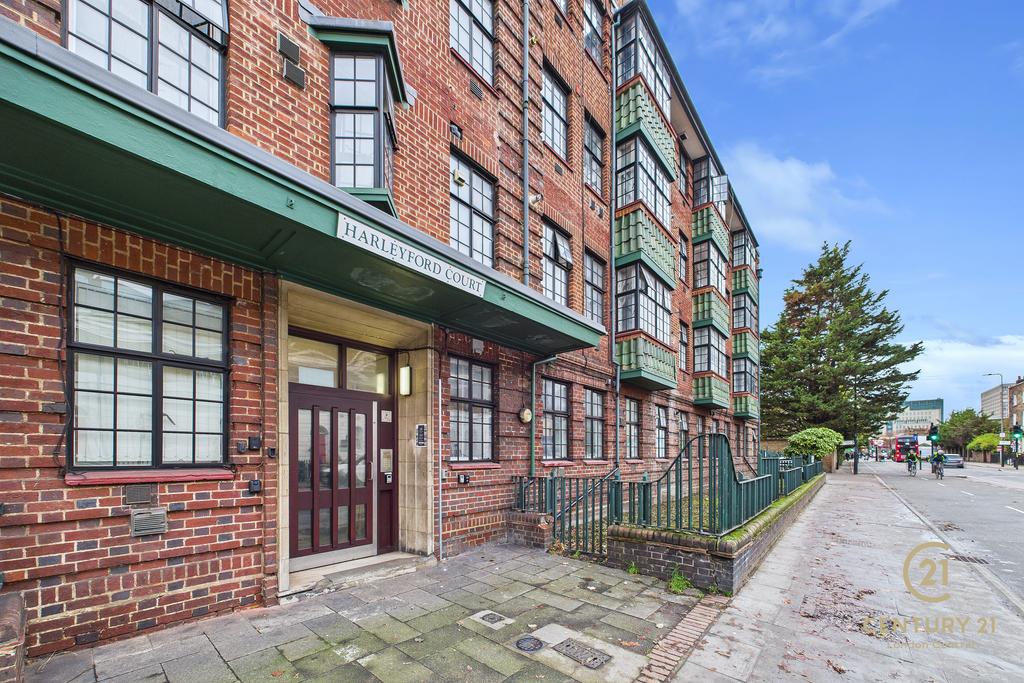 Apartment building facade, block of apartments
