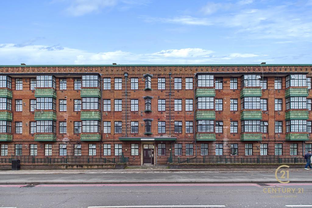 Apartment building facade, block of apartments