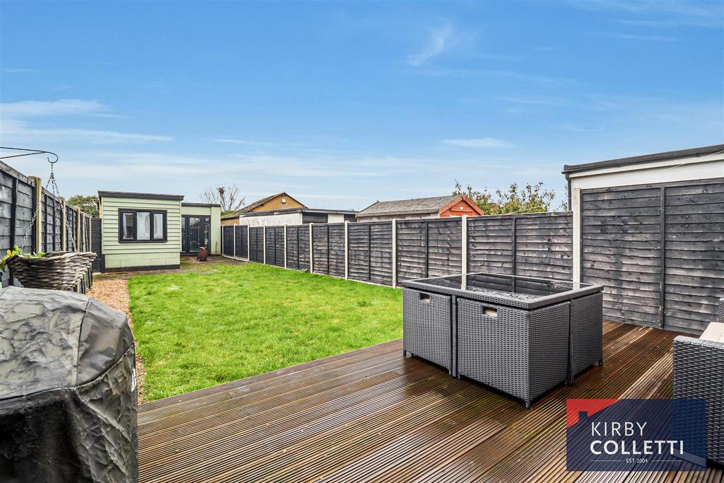 Rear garden