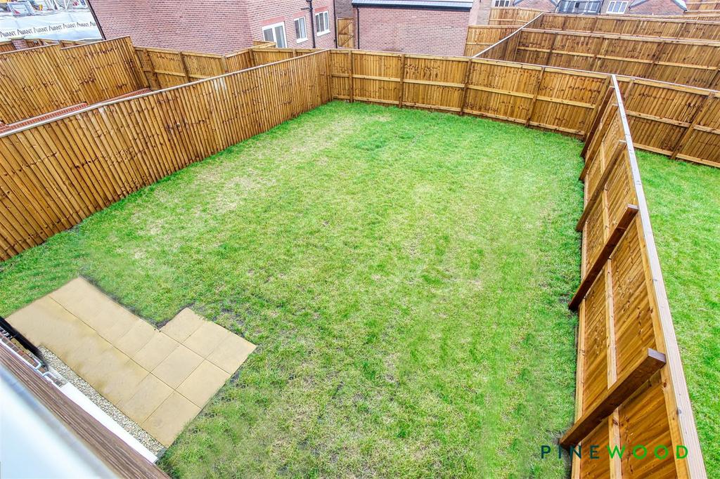 Rear garden