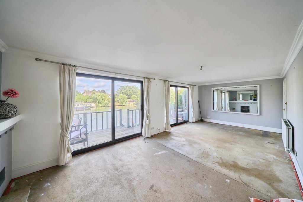 Open-plan living area