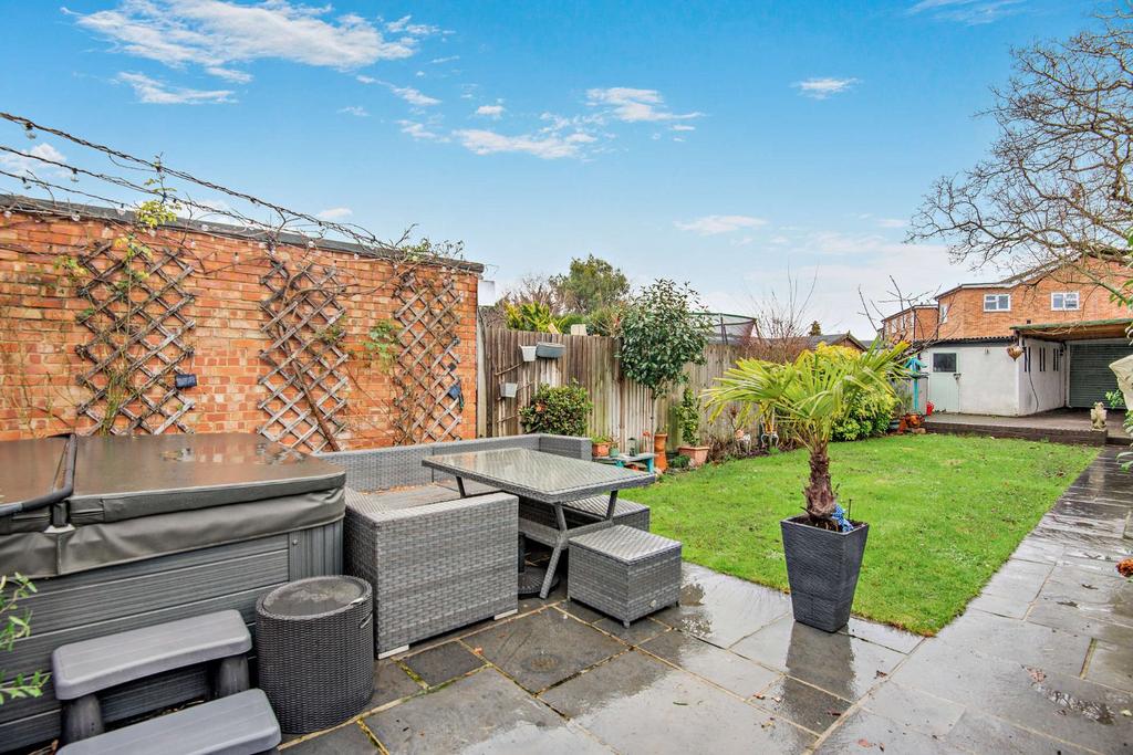 Rear Garden & Patio