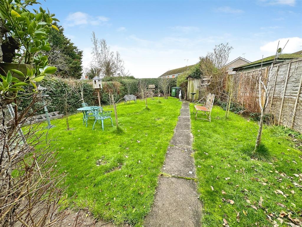 Rear garden