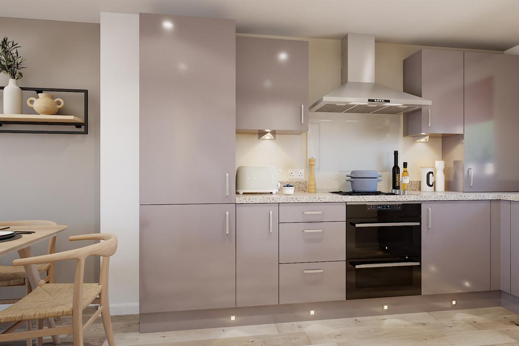 Kitchen dining in 4 bedroom townhouse