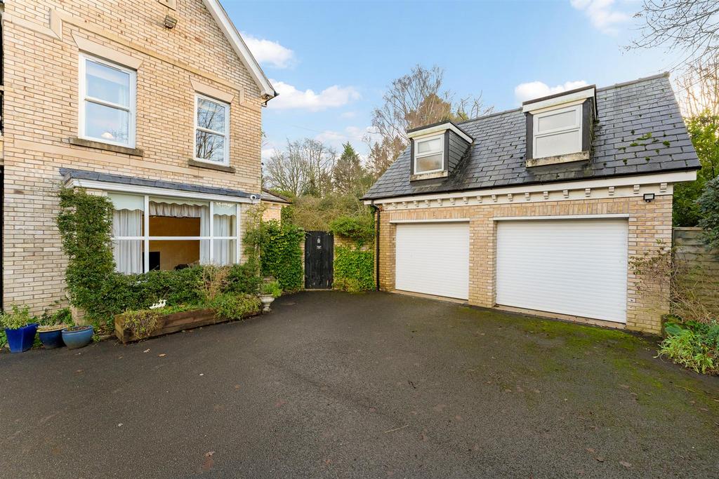 Driveway and Double Garage