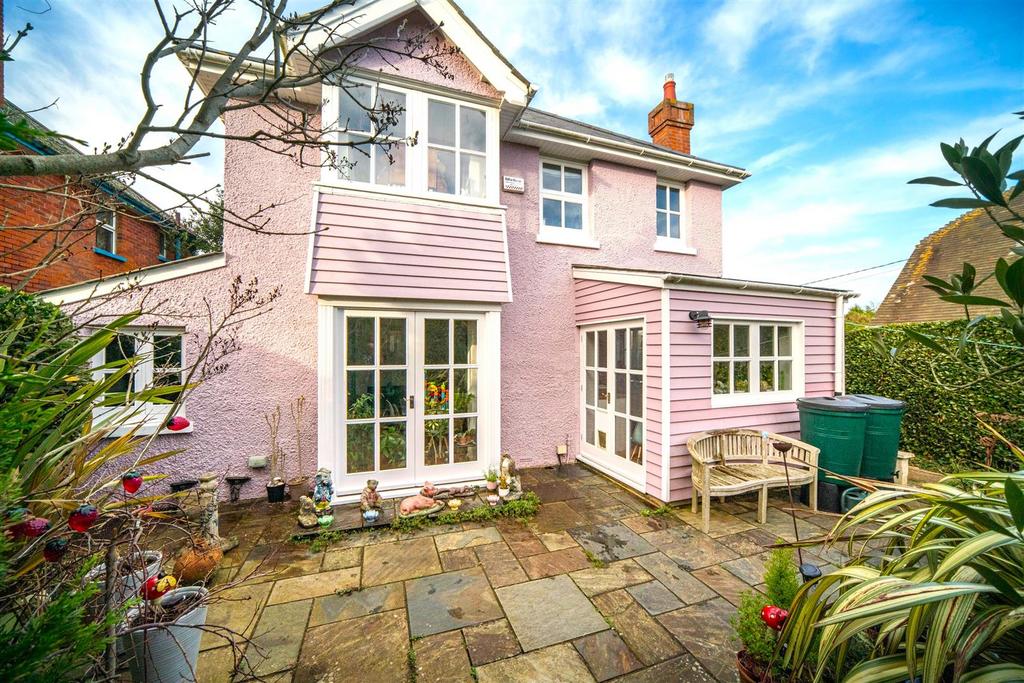 Rear of property