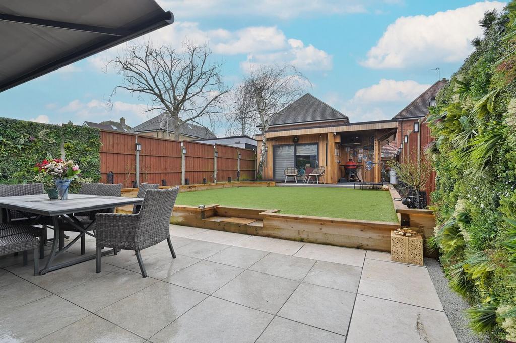Patio view, garden