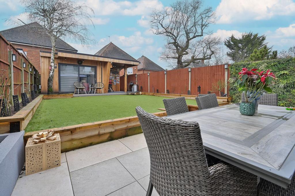Patio view, garden