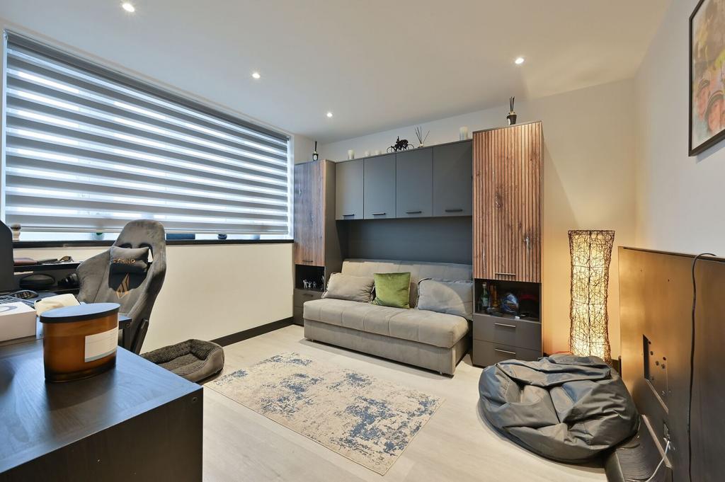 Open-plan living area