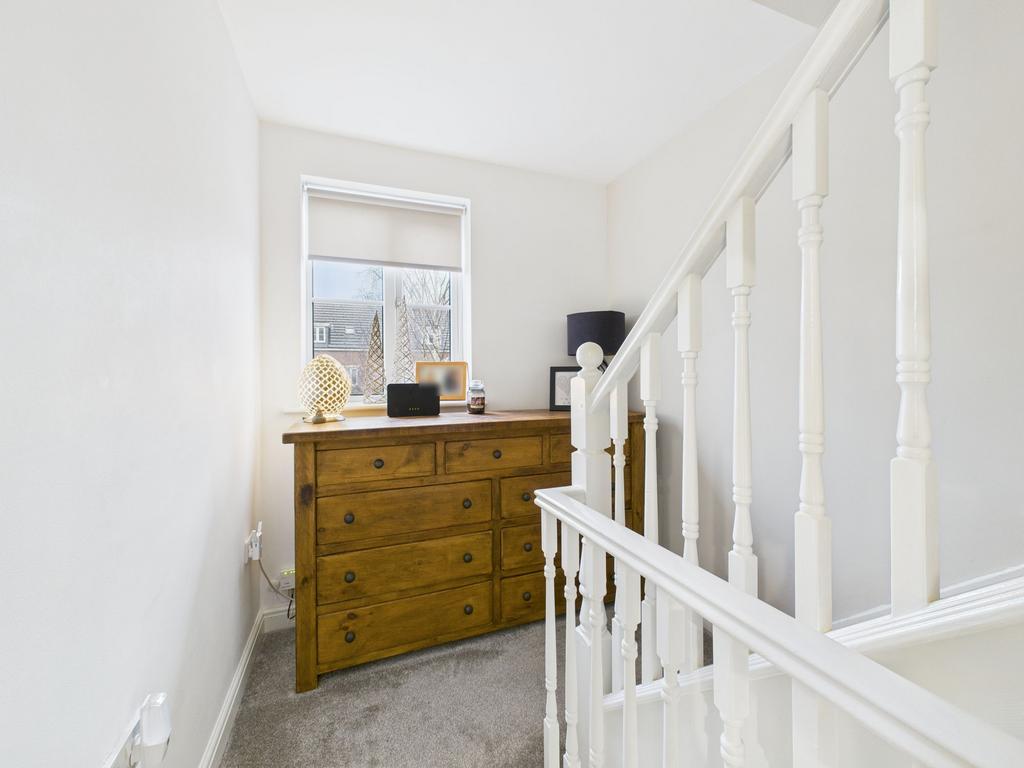 First Floor Landing and Stairs to Second Floor