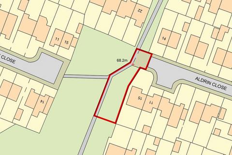 Land for sale, Land Adjacent to, 15 Aldrin Close, Nottingham, Nottinghamshire, NG6 7AJ