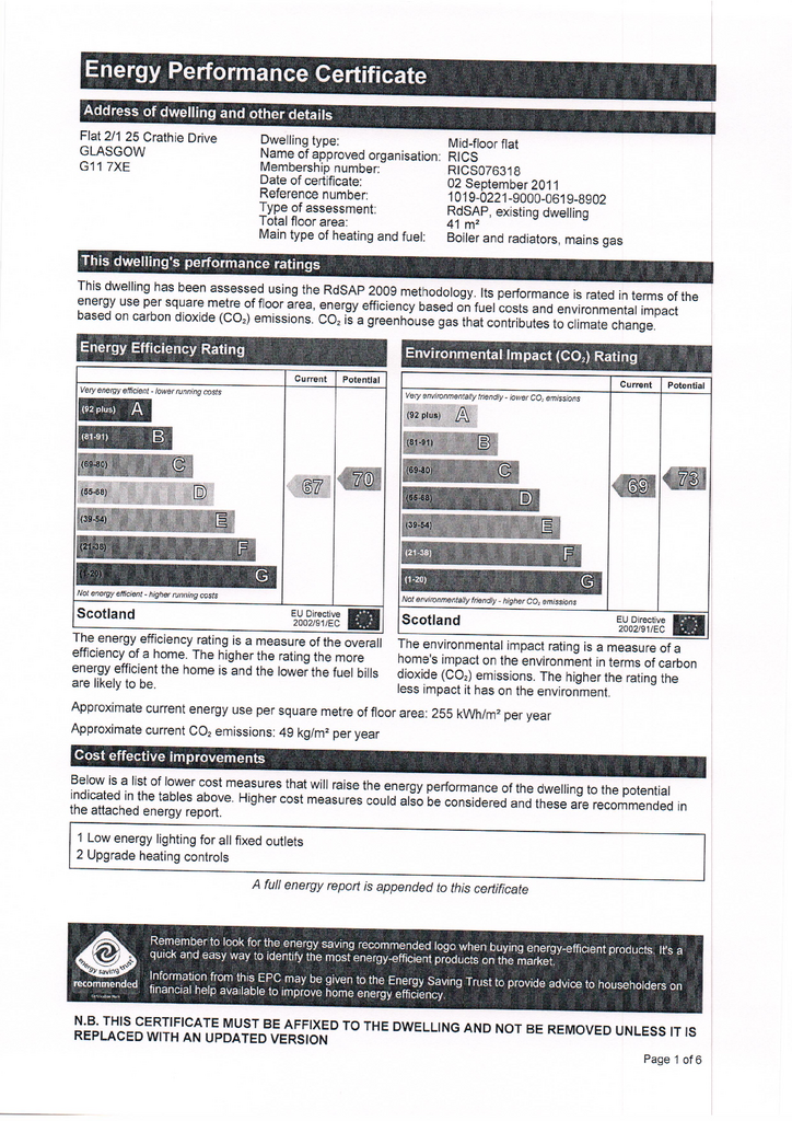EPC Certificate