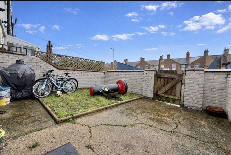 Rear patio