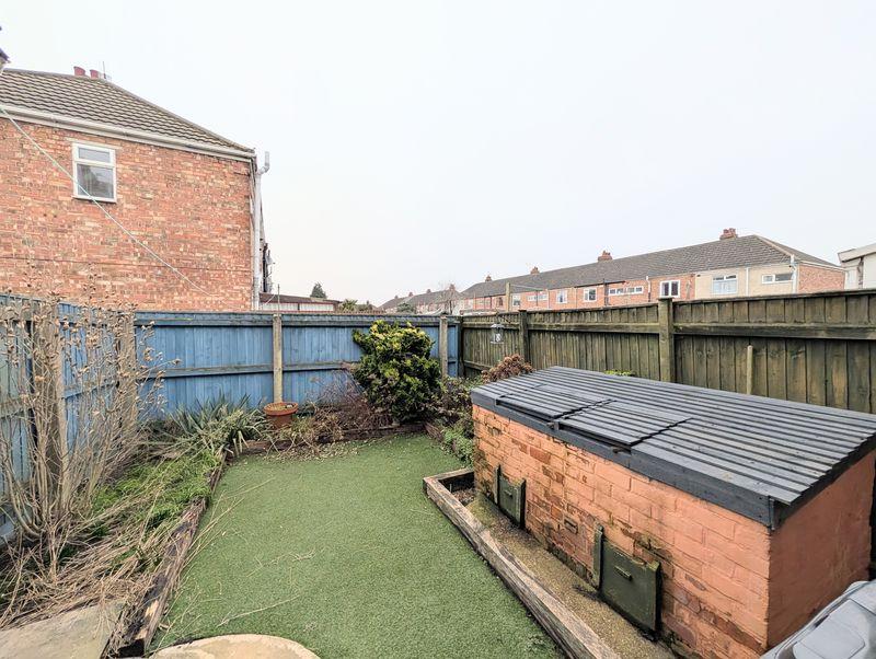 Rear garden