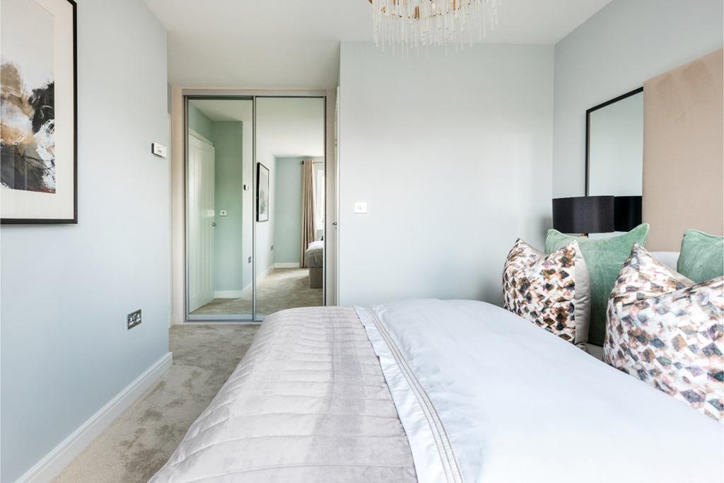 Add fitted wardrobes to bedroom one to maximise...