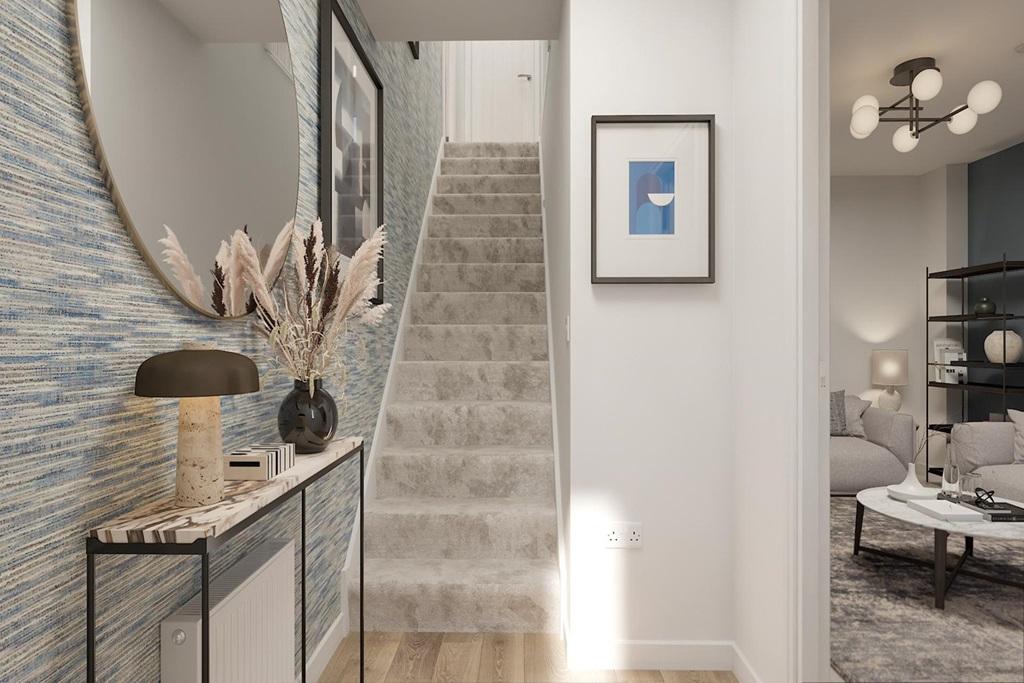 Welcoming hallway