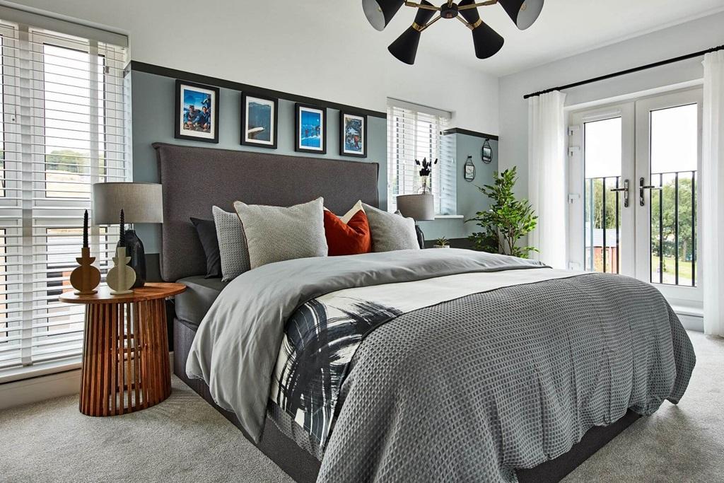 Each bedroom includes a Juliette Balcony