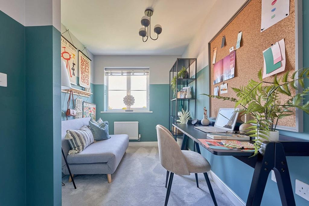 A dedicated space to work from home