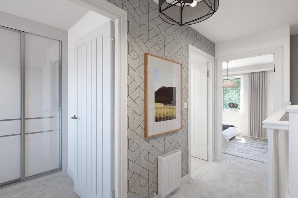 Bright and spacious landing
