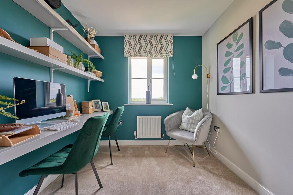 A dedicated space to work from home