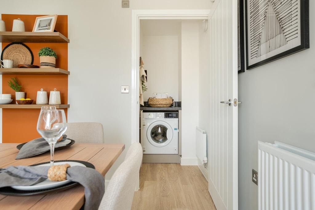 Handy utility room