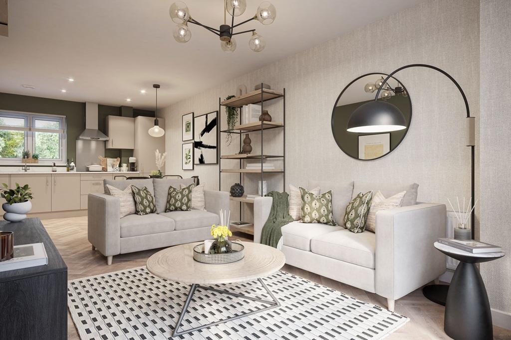A modern open plan living area, perfect for...
