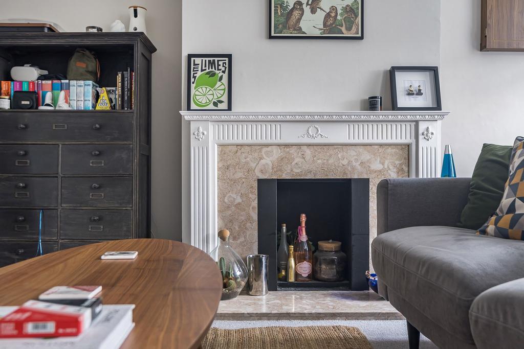 Fireplace In Living Room