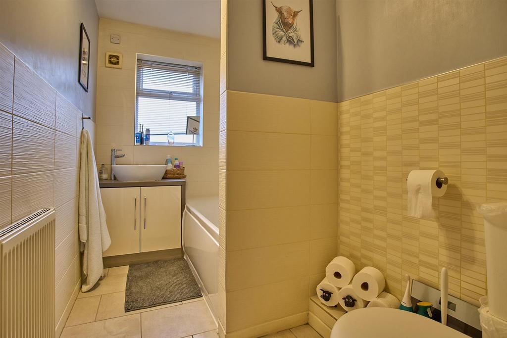 Bathroom to front