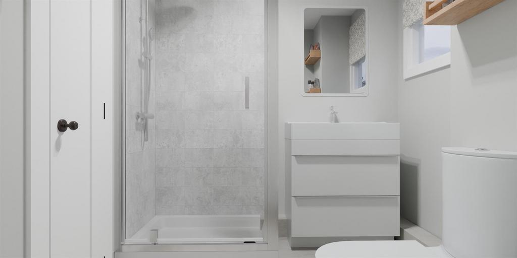 CGI Image of new shower room