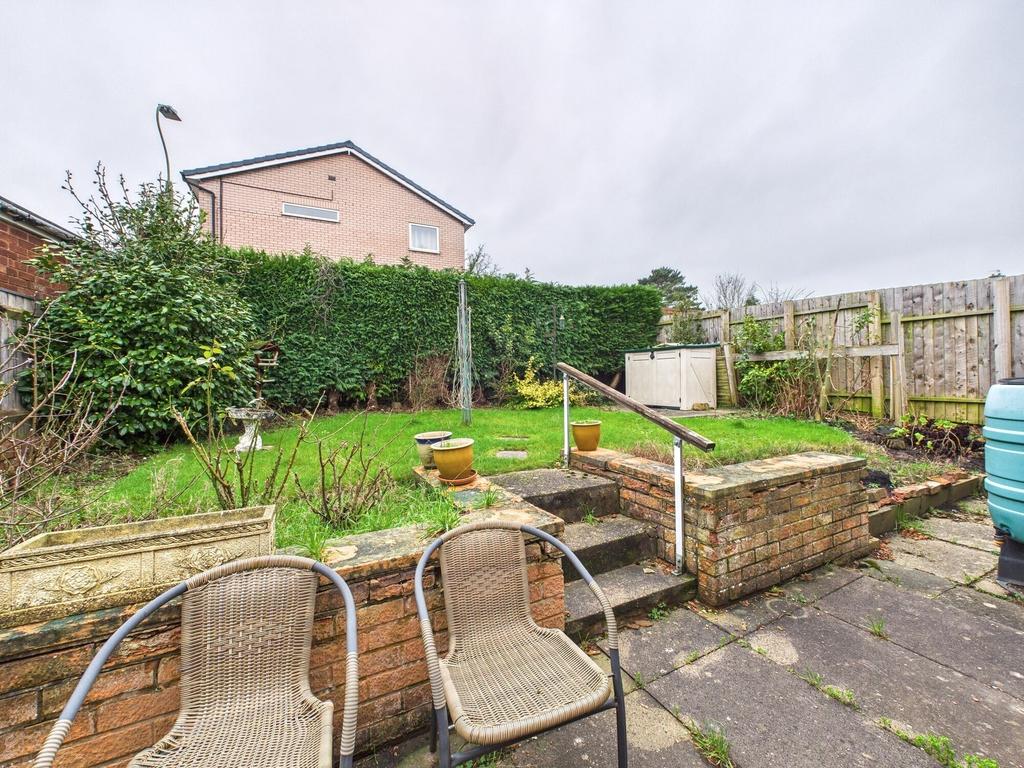 Rear garden