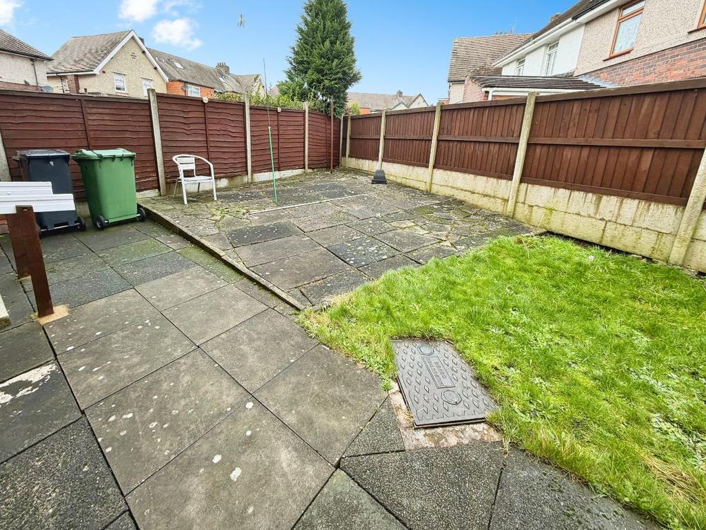 Rear garden