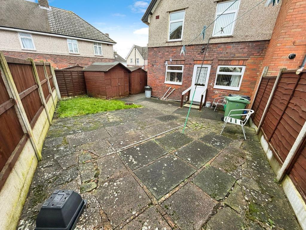 Rear garden