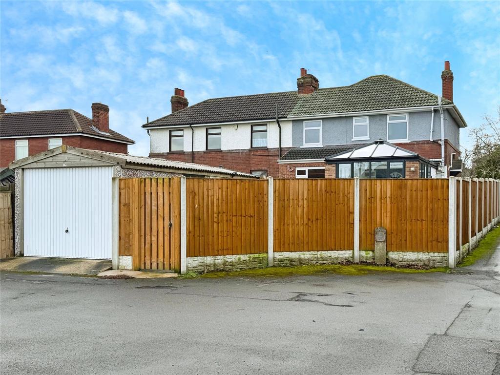 Rear Garage