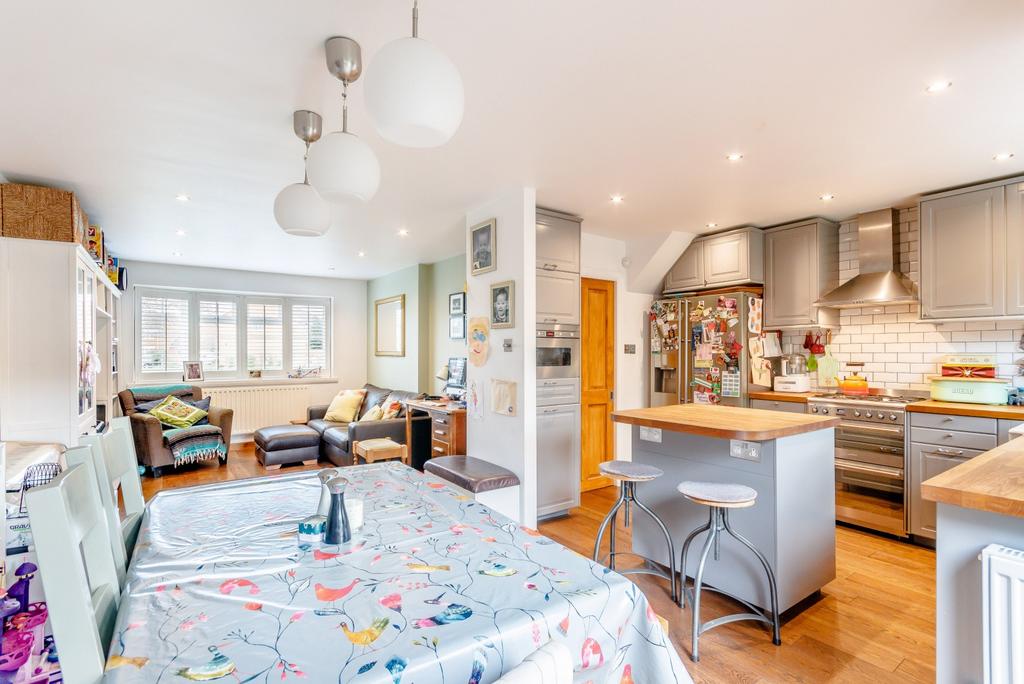 Open plan reception