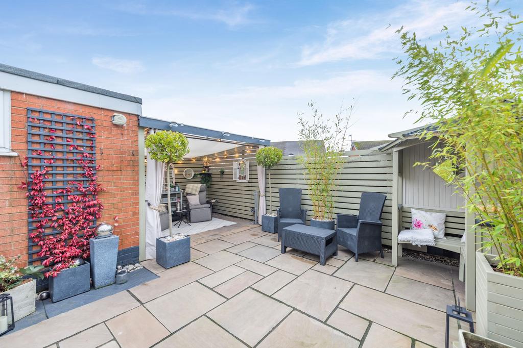 Rear garden
