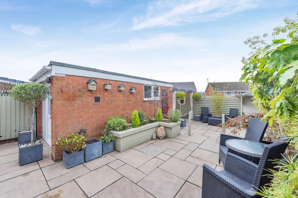Rear garden
