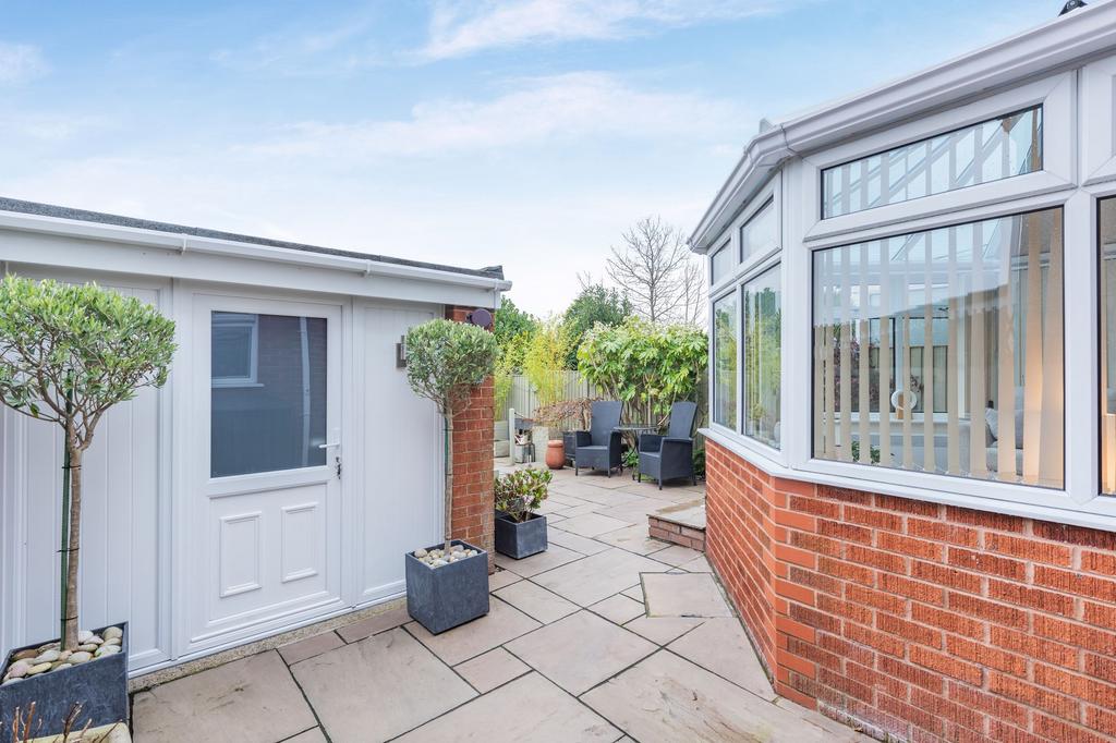 Rear garden