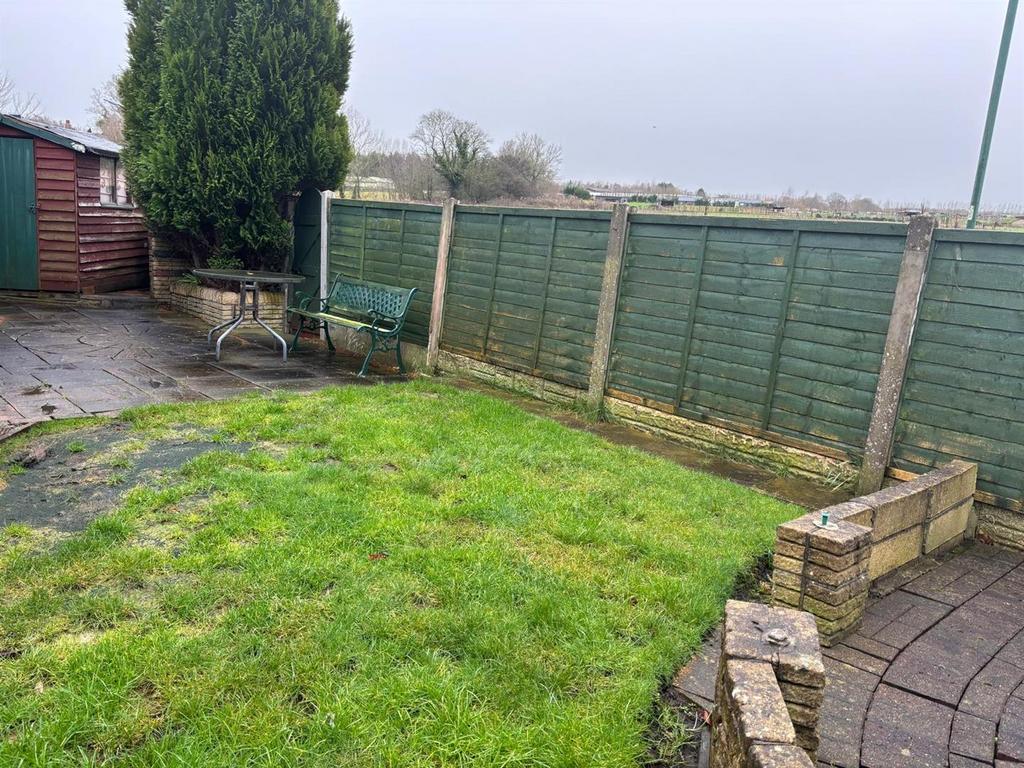 Rear garden