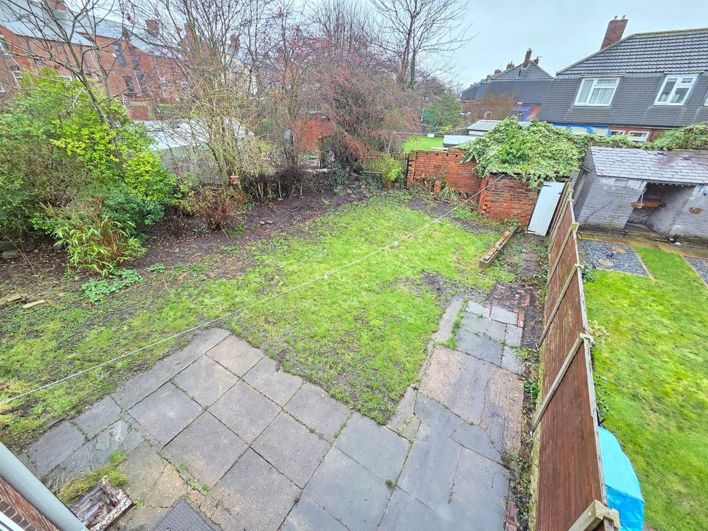 Rear garden