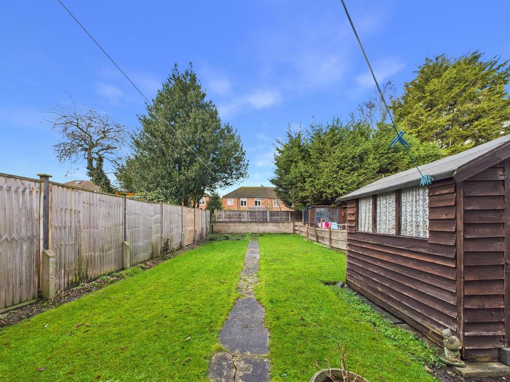 Rear garden