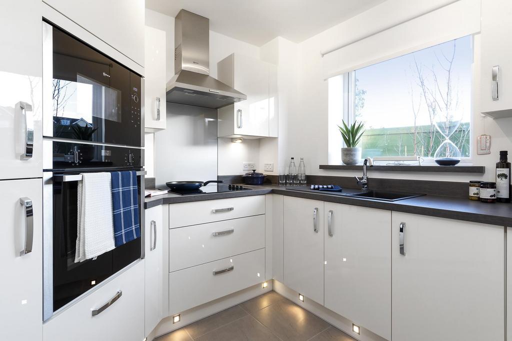 Show home kitchen