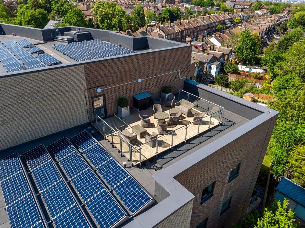 Roof terrace