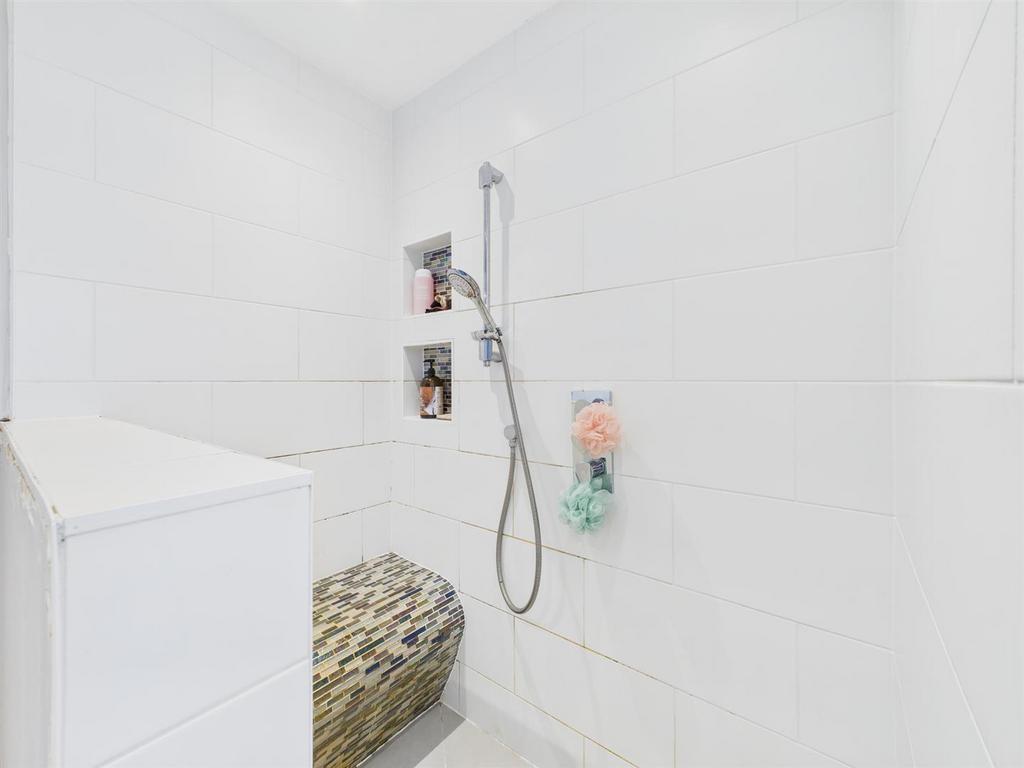 Shower in the bathroom