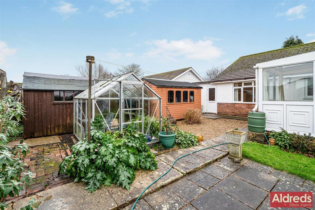 Rear aspect and garden