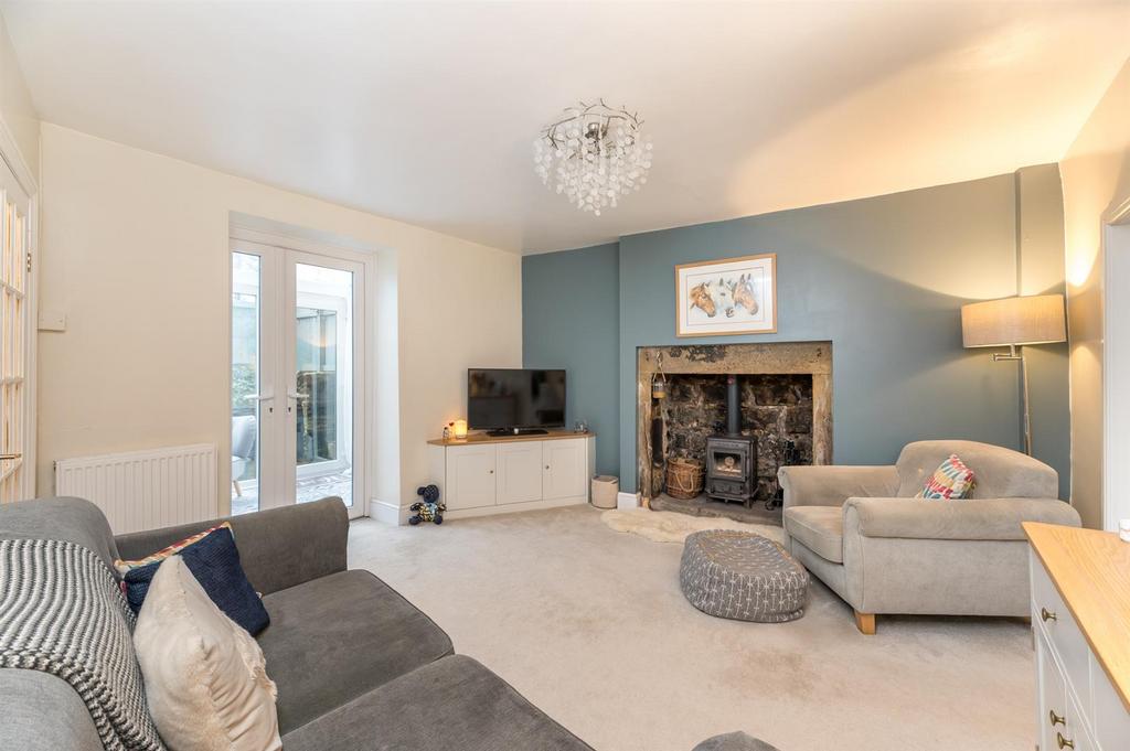 Sitting Room with Log Burner