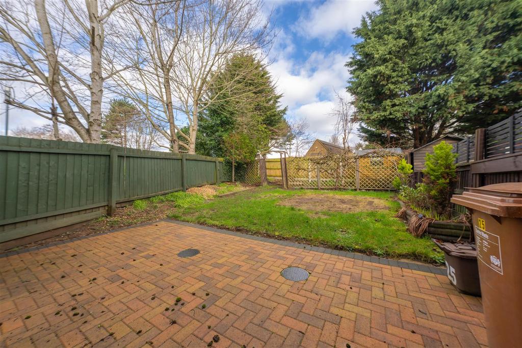 Rear garden
