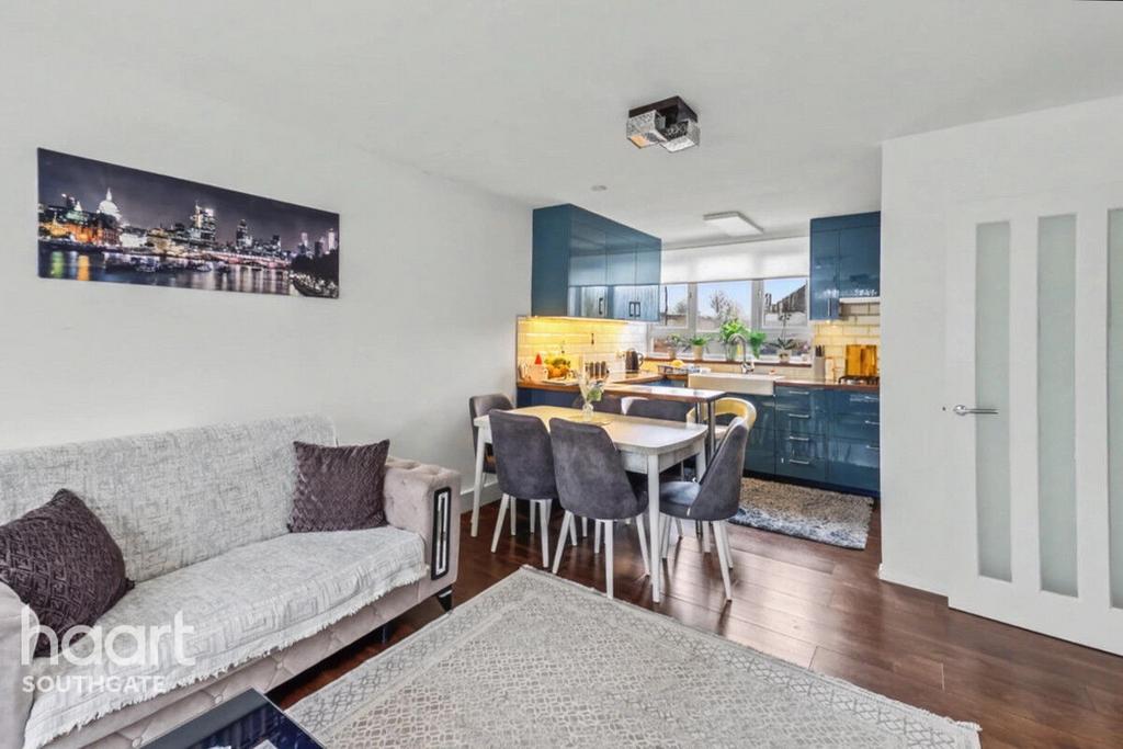 Open-plan living area, open plan living