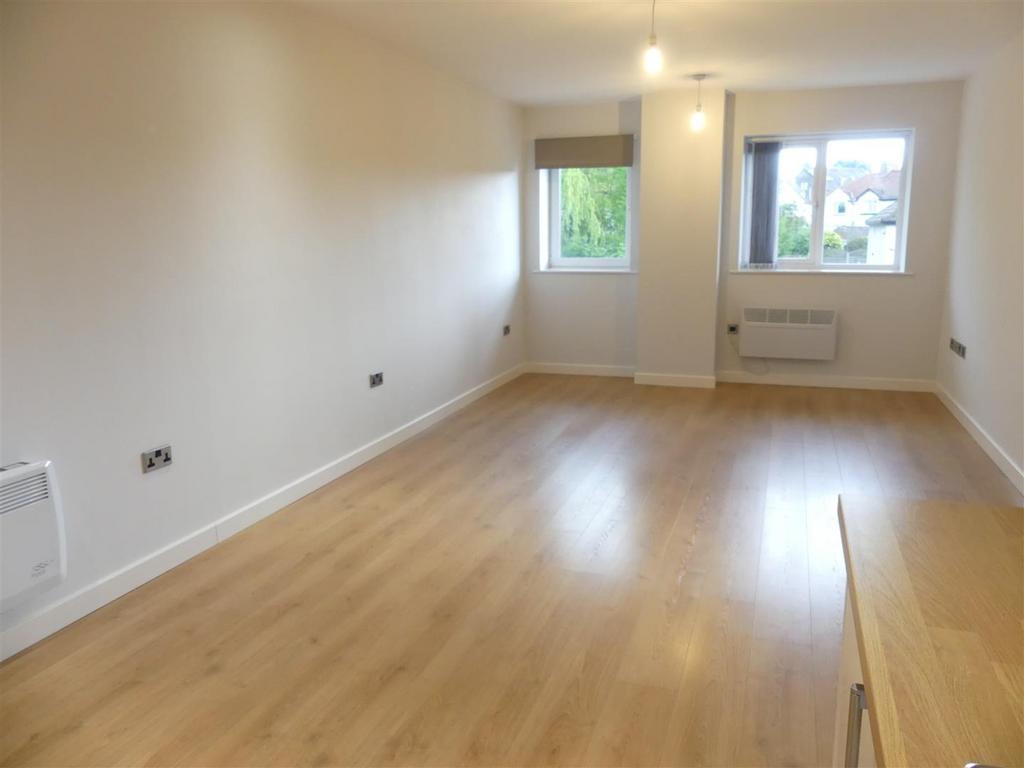 Open plan living area