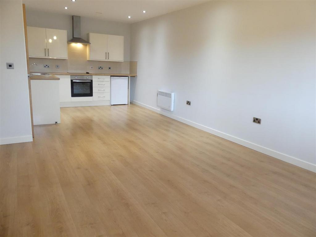 Open plan living area
